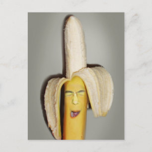 Carte Postale Un Mal De Tête De Banane