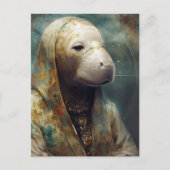 Carte Postale Un Manat en Robes (Devant)