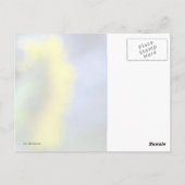 Carte Postale Un manque de concentration-tournesol (Dos)