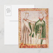 Carte Postale Un mariage (Devant / Derrière)