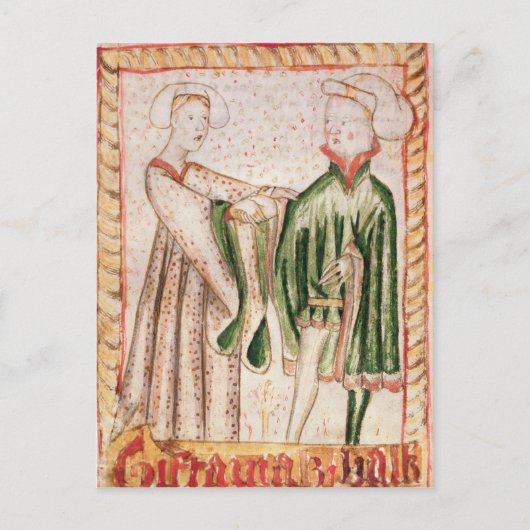 Carte Postale Un mariage (Devant)