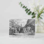 Carte Postale Un Mariage de flotte, 1747 (Debout devant)