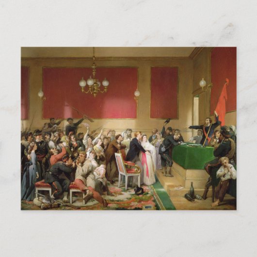 Carte Postale Un Mariage de la Commune de Paris de 1871 (Devant)