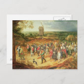 Carte Postale Un Mariage paysan (Devant / Derrière)