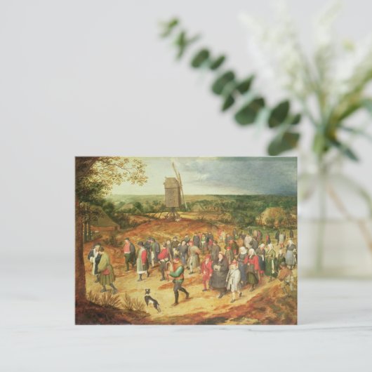 Carte Postale Un Mariage paysan (Debout devant)