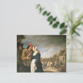 Carte Postale Un Mariage paysan, 1648 (Debout devant)