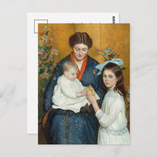 Carte Postale Un matin de Pâques (Devant / Derrière)