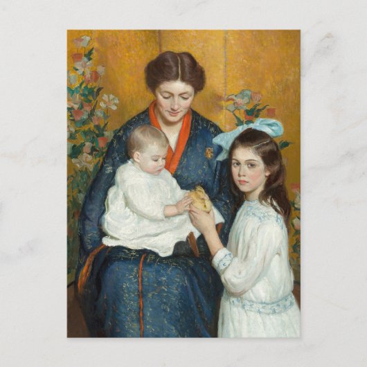 Carte Postale Un matin de Pâques (Devant)