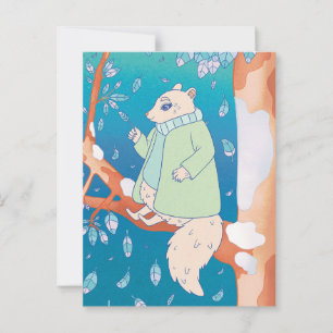 Carte Postale Un matin d'hiver Cool