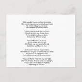 Carte Postale Un Merci sincère (Devant)