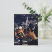 Carte Postale Un message américain (Debout devant)