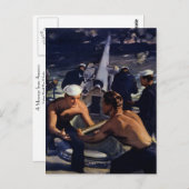 Carte Postale Un message américain (Devant / Derrière)