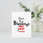 Carte Postale Un message spécial chaque jour (Debout devant)