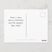 Carte Postale Un mignon dragon tendu au sol (Dos)