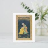 Carte Postale Un mollah s'incline devant un homme habillé en Ira (Debout devant)