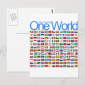 Carte Postale Un monde (Devant / Derrière)