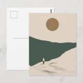 Carte Postale Un monde boho (Devant / Derrière)