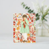 Carte Postale Un monde de jouets ! (Debout devant)