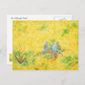 Carte Postale Un monde magnifique (Devant / Derrière)