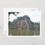 Carte postale Un morceau de paradis (Devant / Derrière)