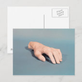 Carte Postale Un moulage de la main de Frédéric Chopin (Devant / Derrière)