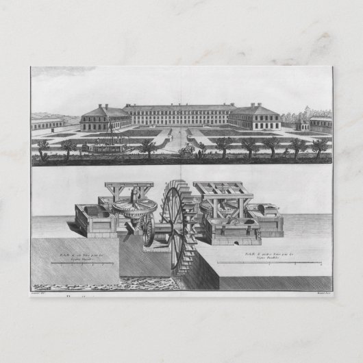 Carte Postale Un moulin à papier (Devant)