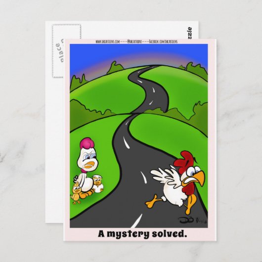 Carte Postale Un mystère résolu (Devant / Derrière)