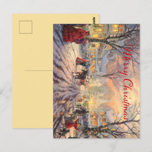 Carte Postale Un Noël victorien