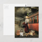 Carte Postale Un nouveau départ (Devant / Derrière)