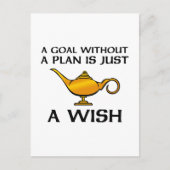Carte Postale Un Objectif Sans Plan (Devant)