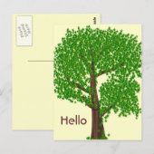 Carte Postale Un Odd Tree (Devant / Derrière)