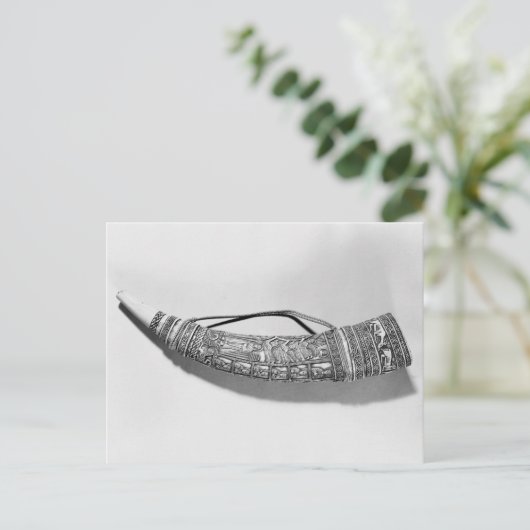 Carte Postale Un oliphant (Debout devant)