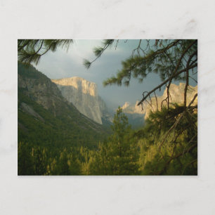 Carte Postale Un orage sur la vallée de Yosemite