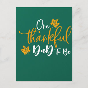 Carte Postale Un papa reconnaissant pour être Thanksgiving gross