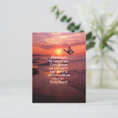 Carte Postale Un papillon pour me rappeler (Debout devant)