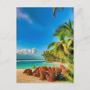 Carte Postale Un paradis tropical.