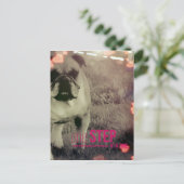 Carte Postale Un pas à la fois, Bulldog (Debout devant)