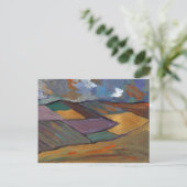 CARTE POSTALE UN PAYSAGE EN OR (Debout devant)