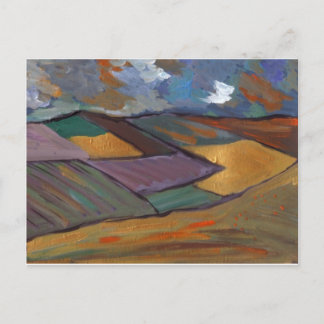 CARTE POSTALE UN PAYSAGE EN OR