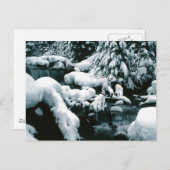 Carte Postale Un paysage hivernal à couper le souffle (Devant / Derrière)