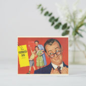 Carte Postale Un père Vintage (Debout devant)