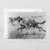 Carte Postale Un péril des plaines (Devant / Derrière)