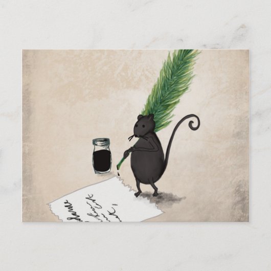 Carte Postale Un Petit Avis (Devant)