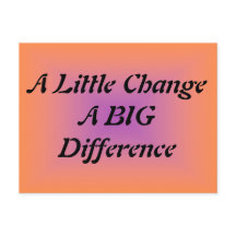 Un Petit Changement, Une GRANDE Différence
