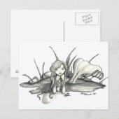 Carte Postale un petit étang pour rappeler à la maison (Devant / Derrière)