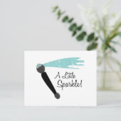Carte Postale Un Petit Étincelle ! (Debout devant)