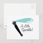 Carte Postale Un Petit Étincelle ! (Devant / Derrière)