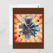 Carte Postale Un petit monde (Devant / Derrière)