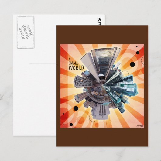 Carte Postale Un petit monde (Devant / Derrière)