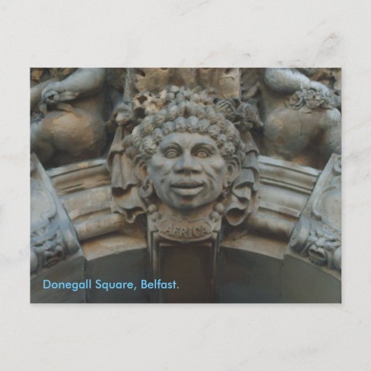 Carte Postale Un peu d'Afrique à Belfast (Devant)